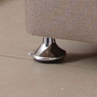 Chrome Feet at Bedframesdirect.